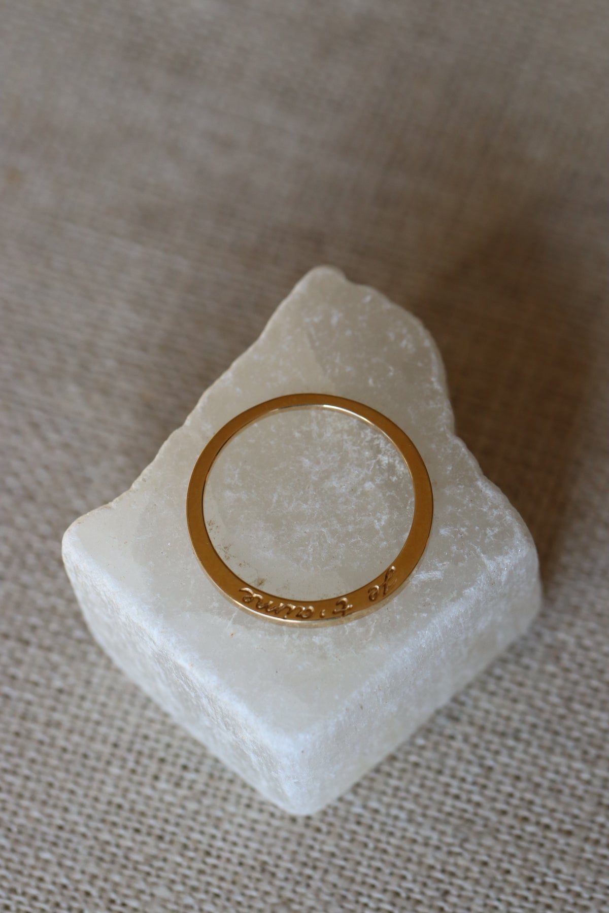 Nora Kogan "Je T'aime" Ring - 14k