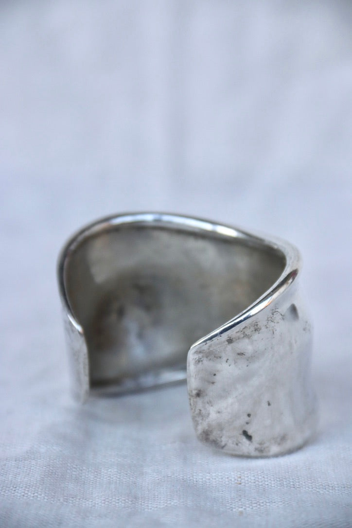 Sterling Silver Tiffany Elsa Peretti Bone Cuff
