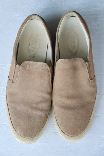 Tod's Leather Slip - Ons