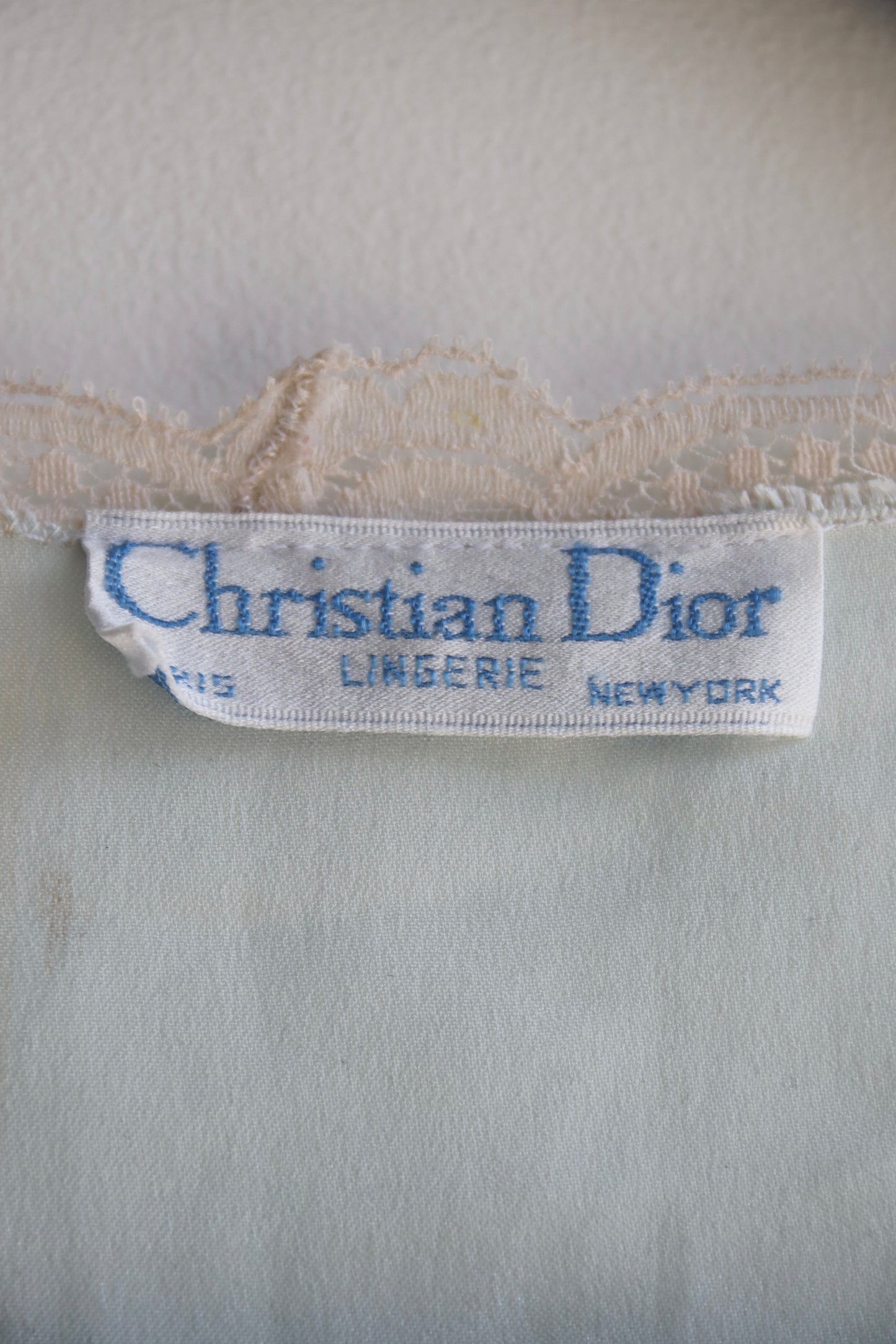 Vintage Christian Dior Lingerie Dress