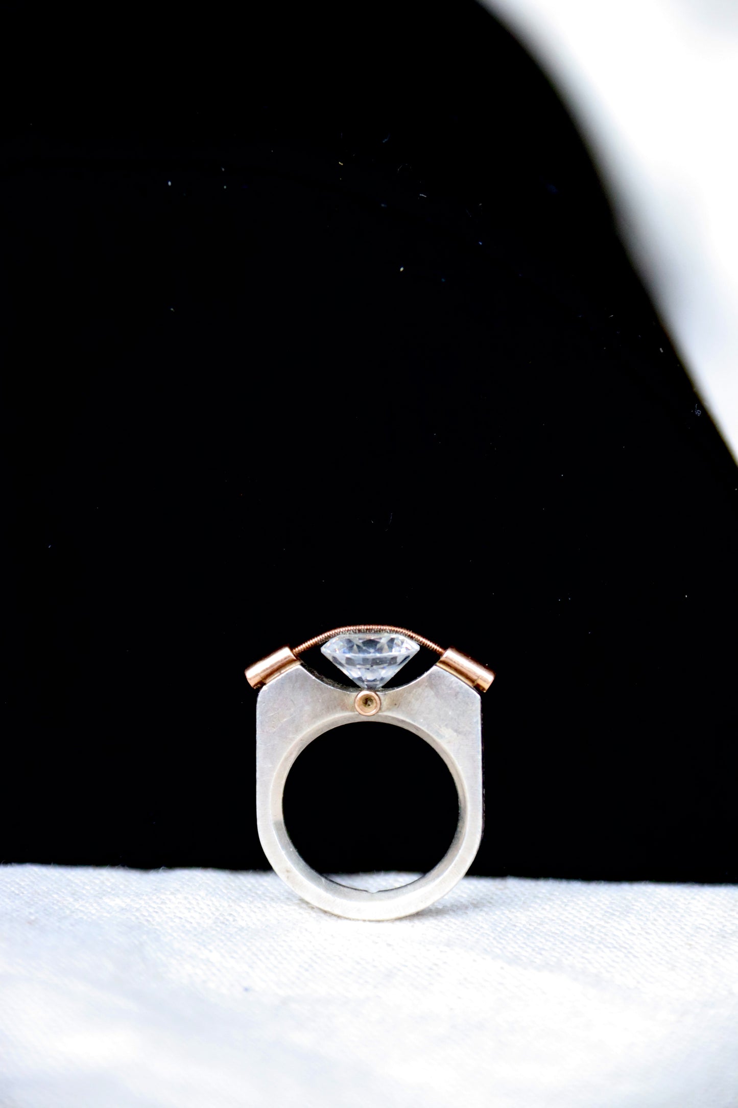 Tomasz Plodowski Sterling Silver Tension Ring