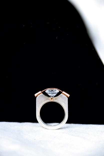 Tomasz Plodowski Sterling Silver Tension Ring