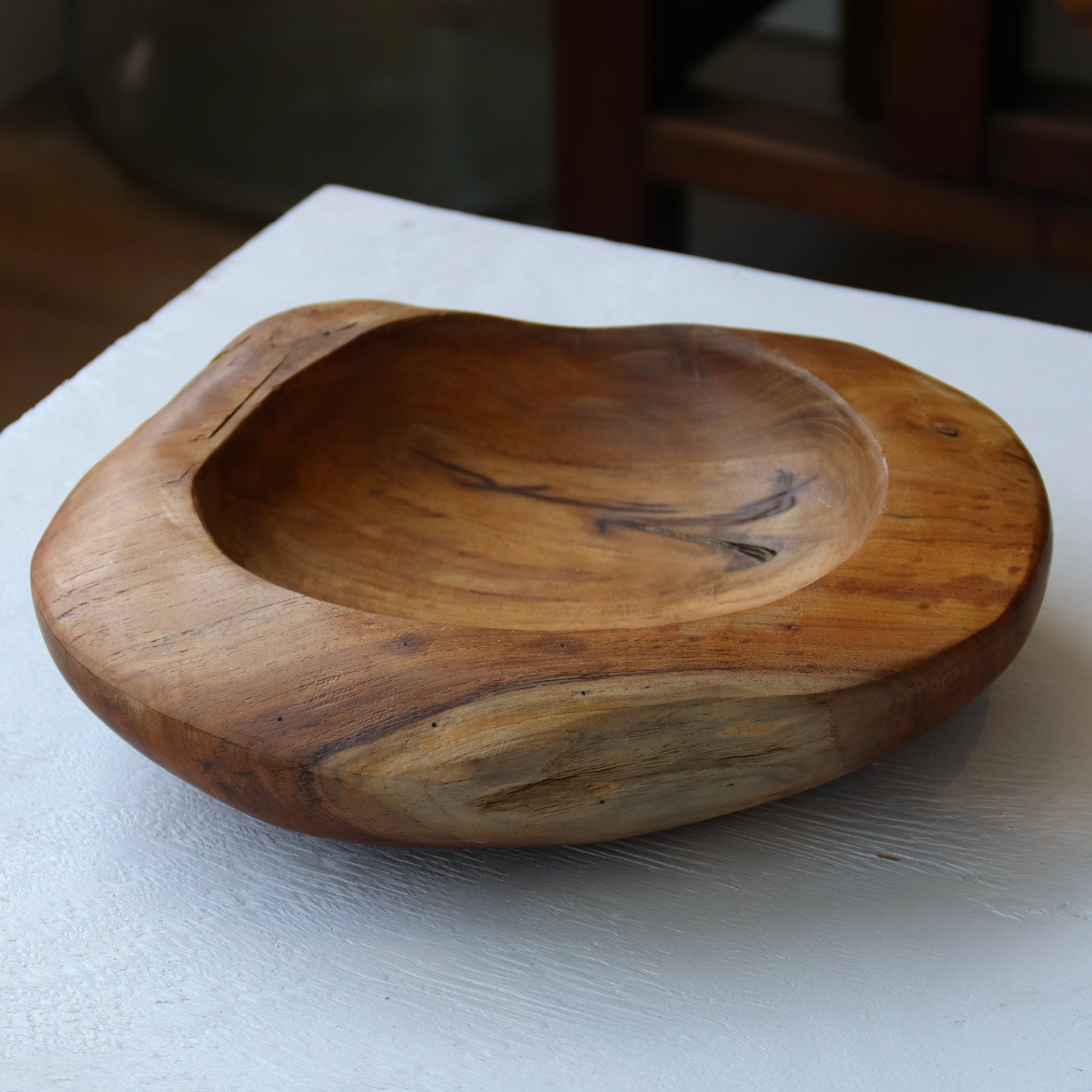 Carved Wood Bowl