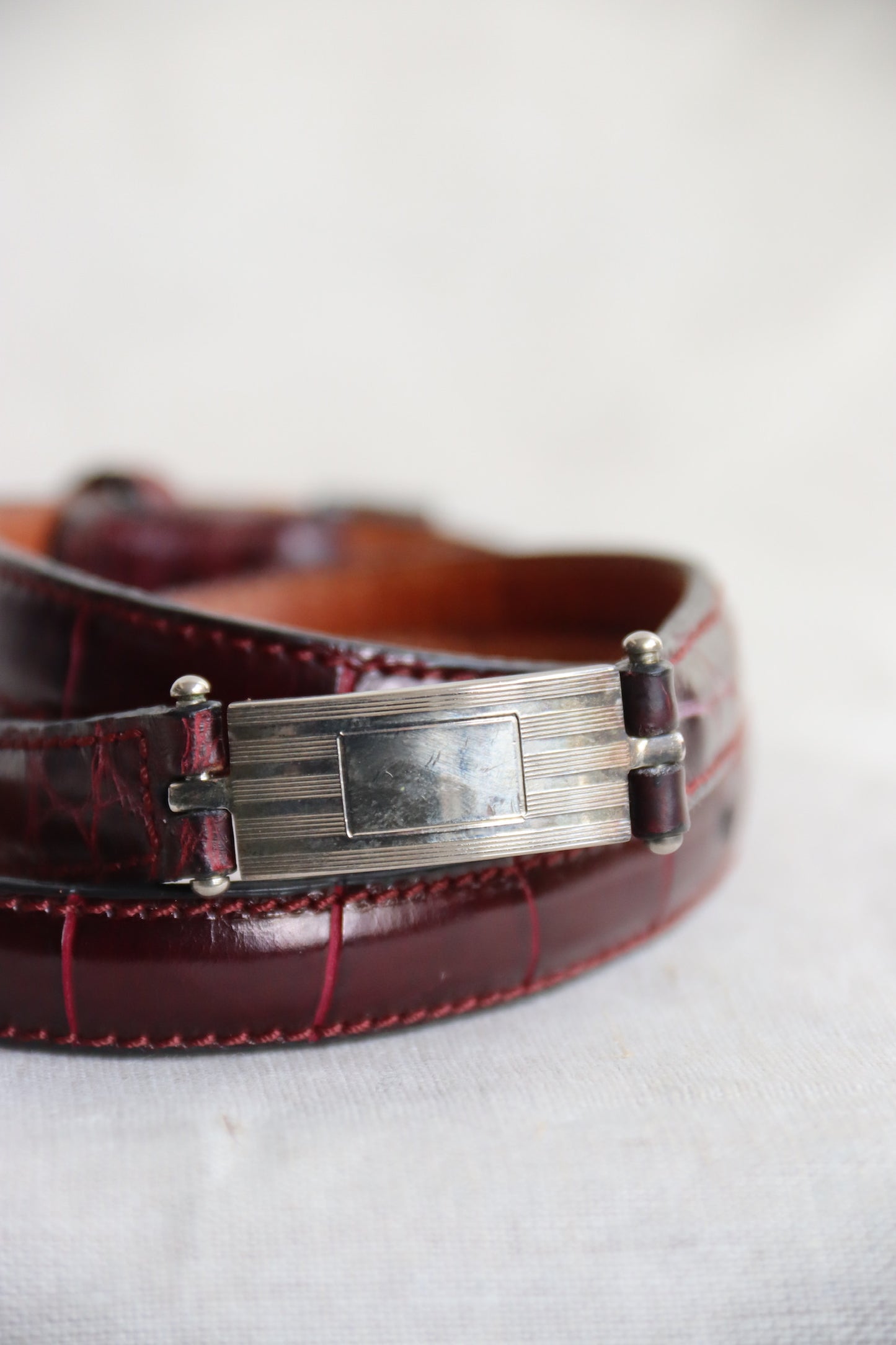 Ralph Lauren Alligator Leather Belt