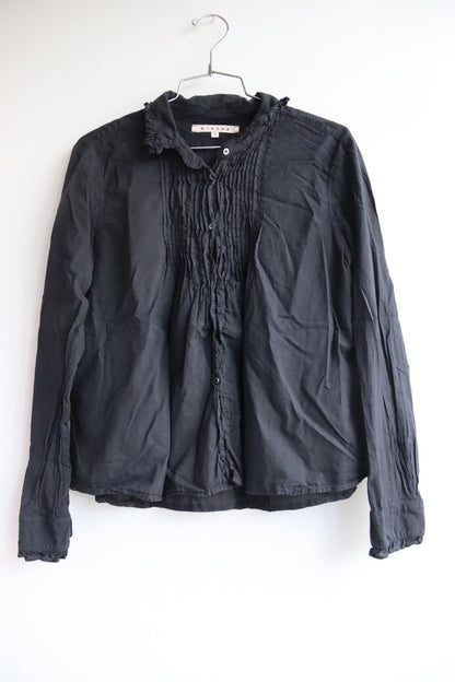 Xirena Black Cotton Top