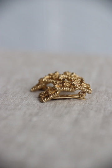 Gold Chain Clip On Earrings