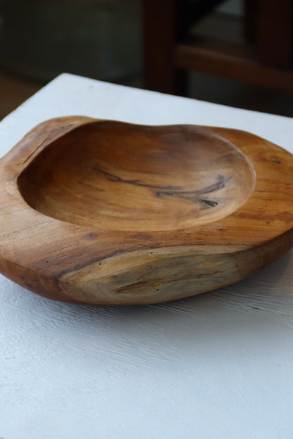 Carved Wood Bowl