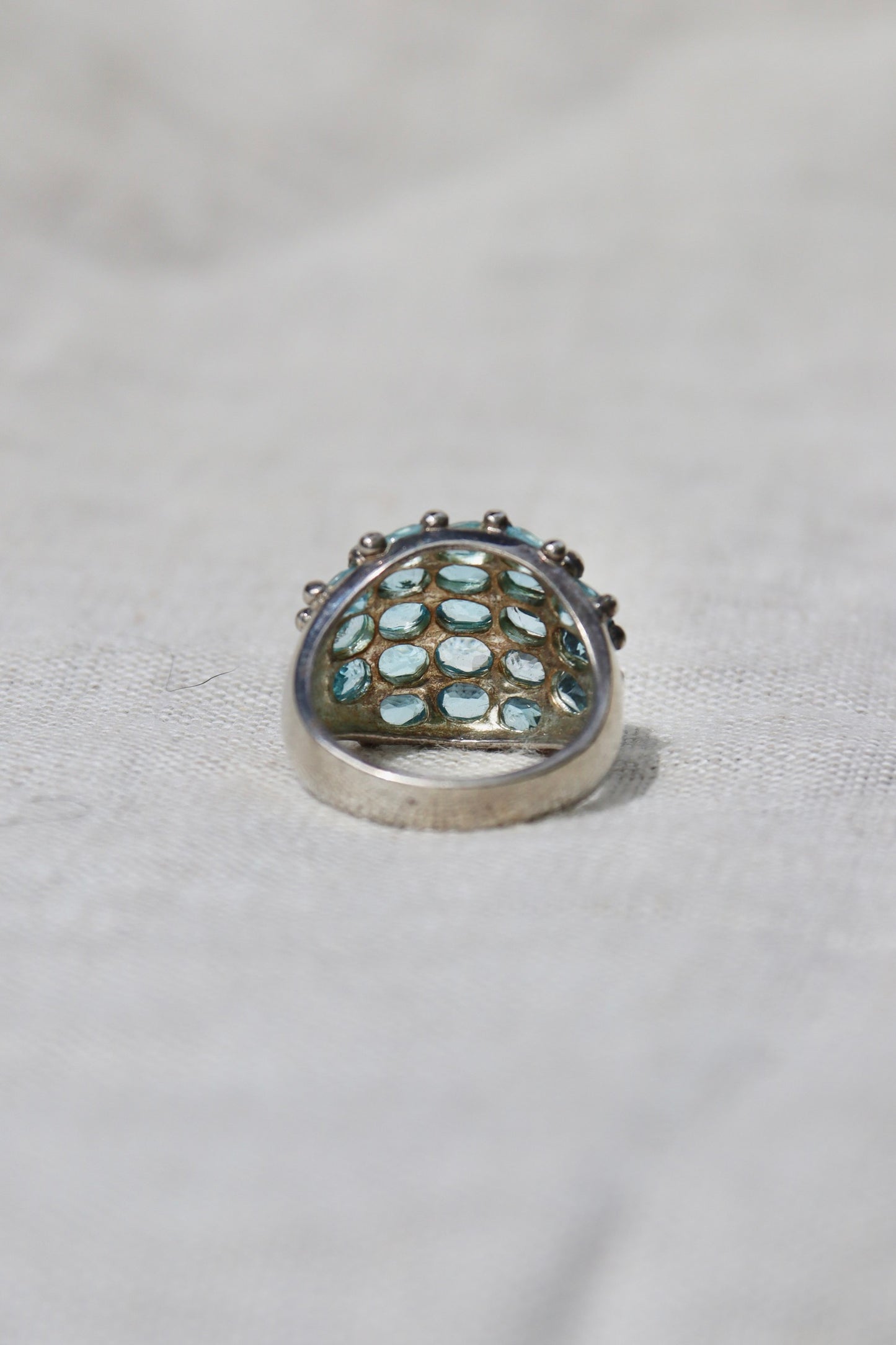 Sterling Silver Blue Topaz Ring