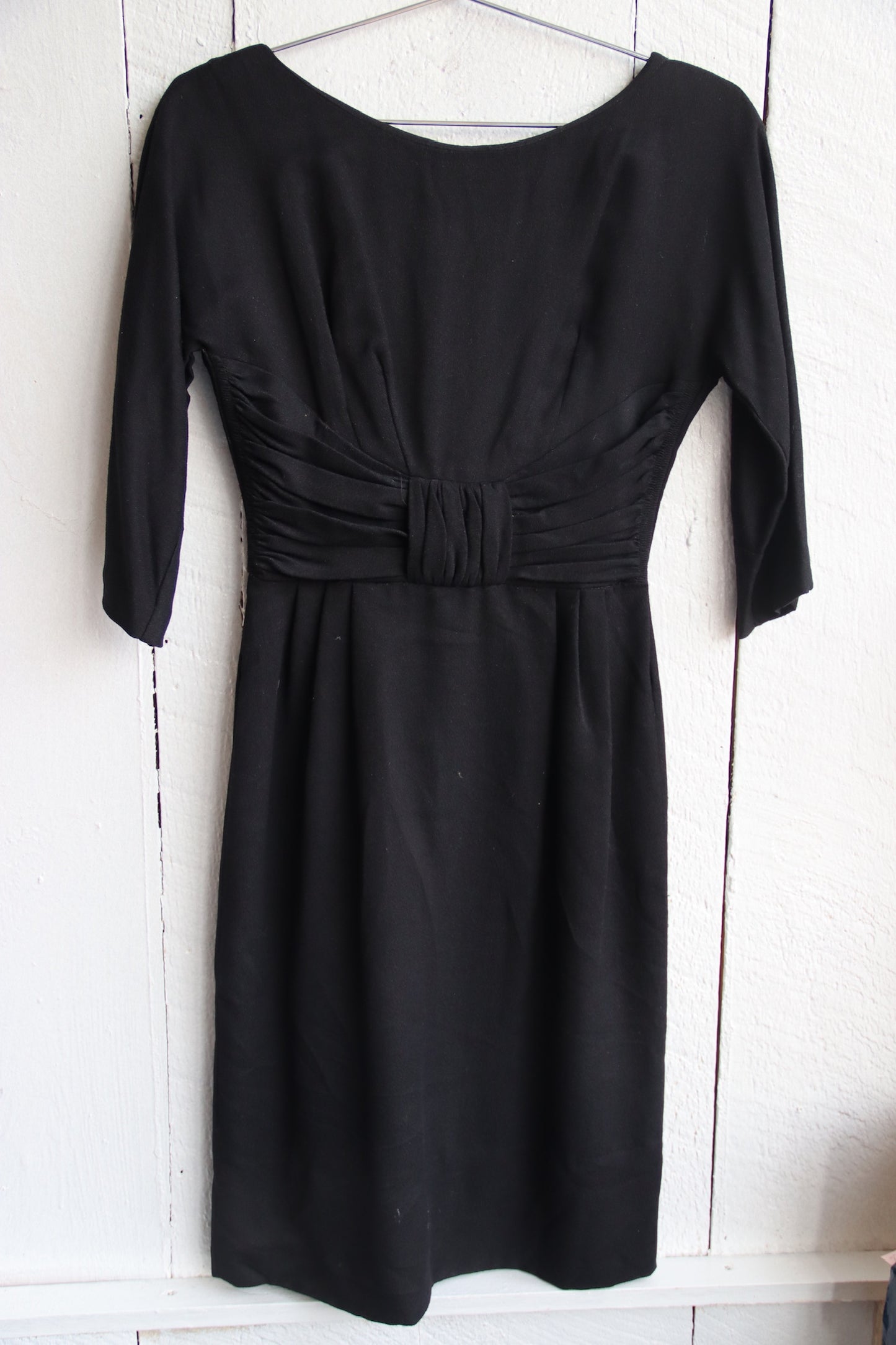 Vintage Black Long Sleeve Dress