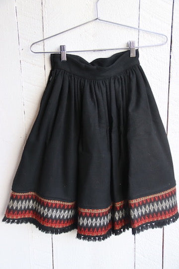 Vintage 60s Petti Wool Skirt Set