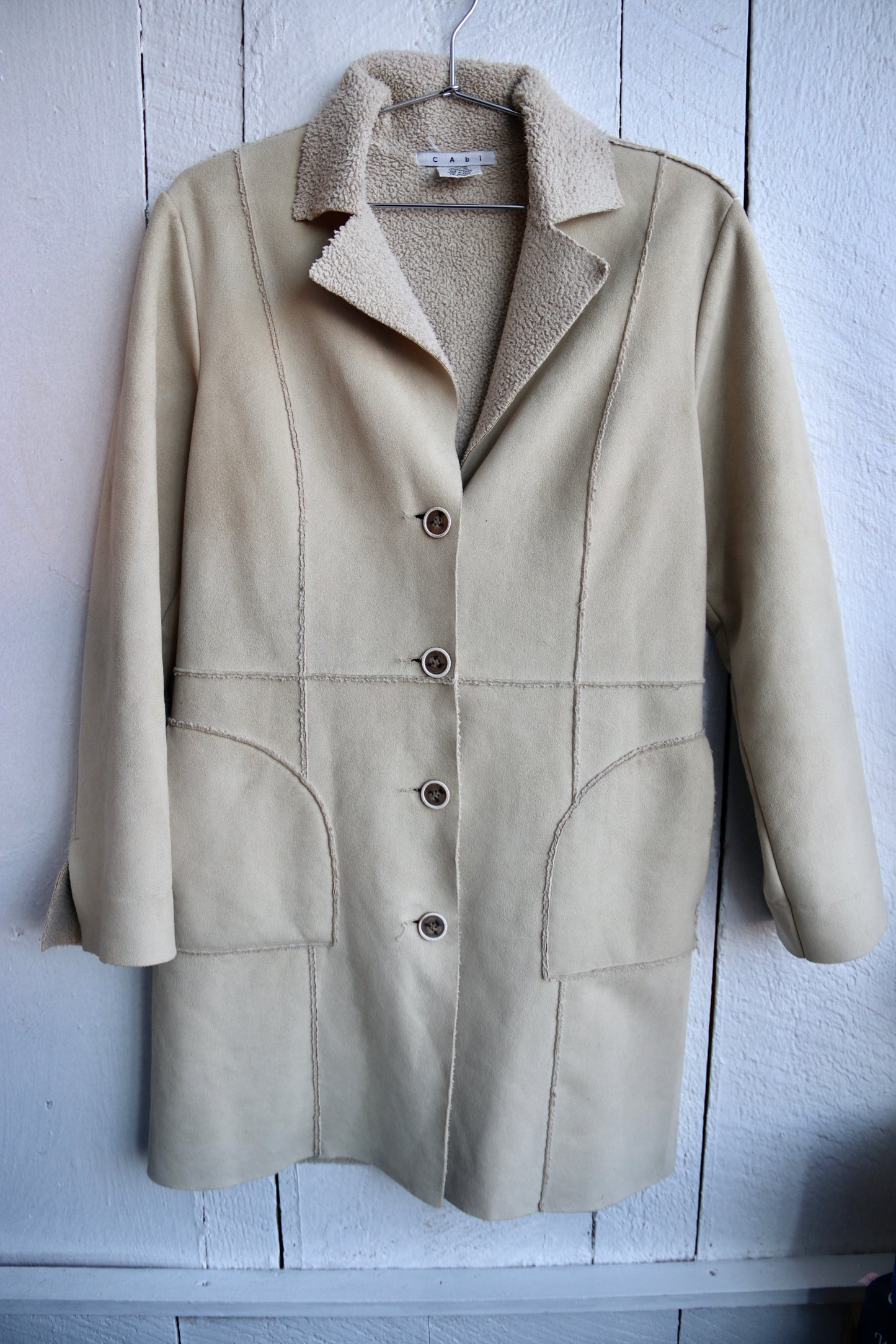 Cabi Tan Sherpa Coat