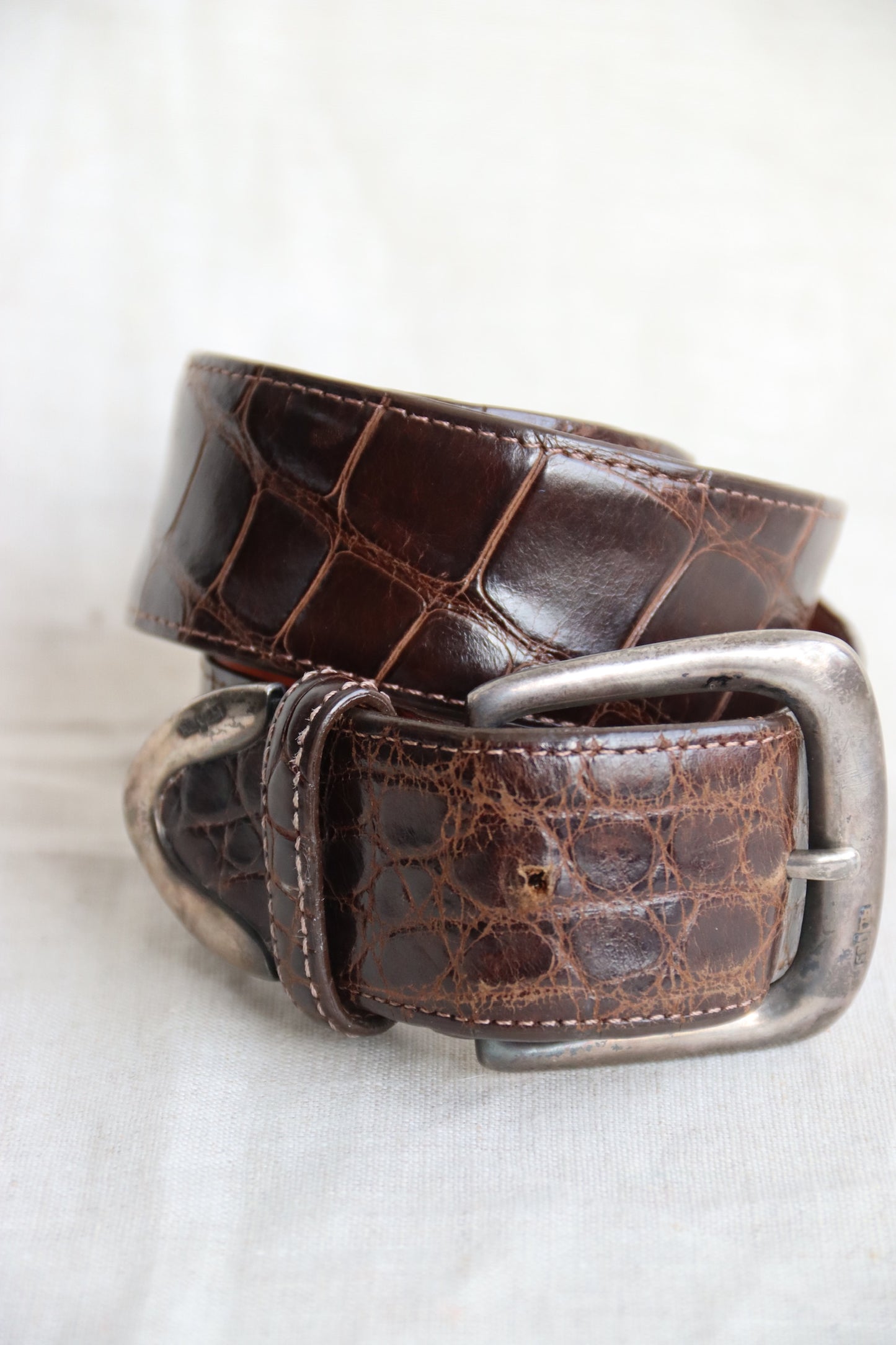 Ralph Lauren Alligator Leather Belt