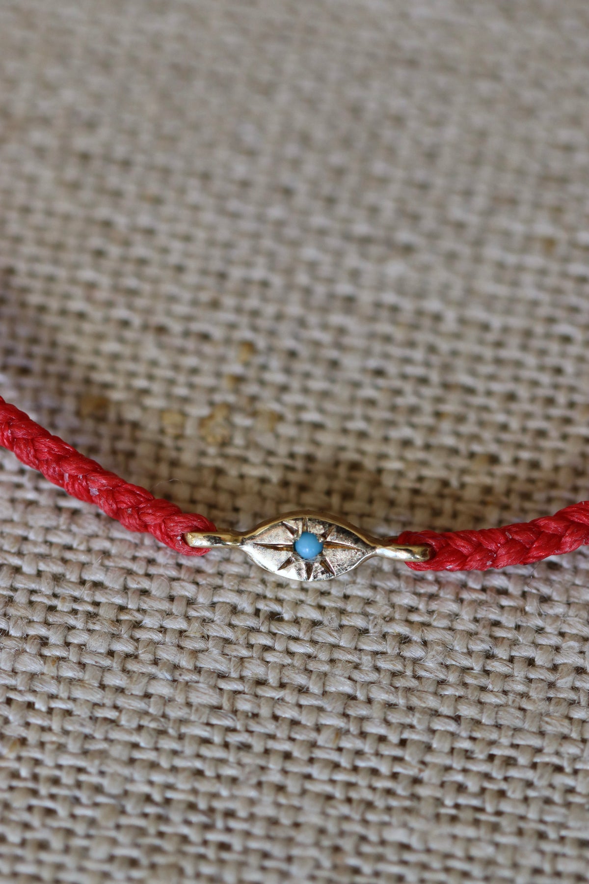 Scosha Scarlet Tiny Evil Eye Bracelet