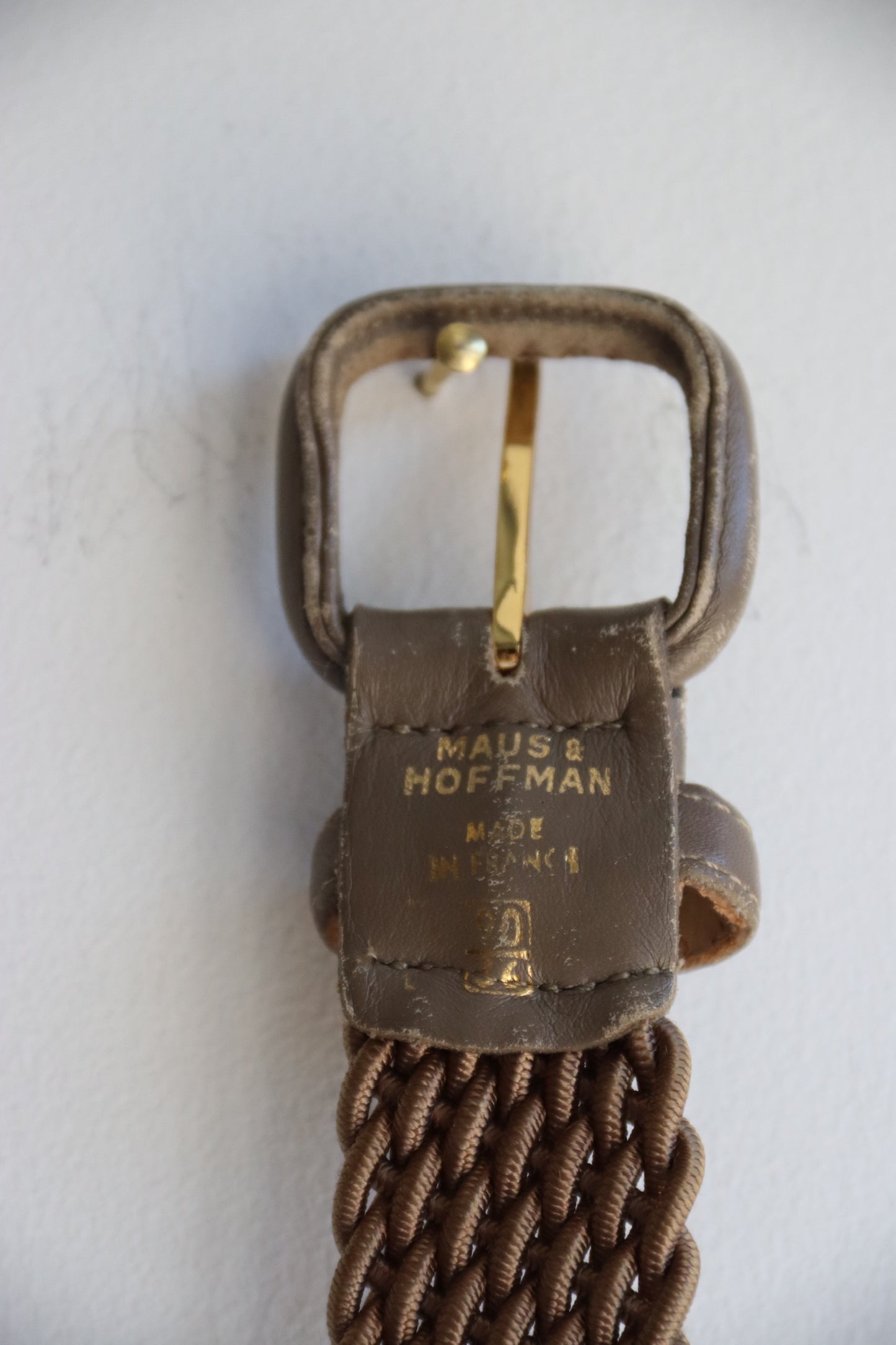 Maus & Hoffman Handbraided Elastic Belts