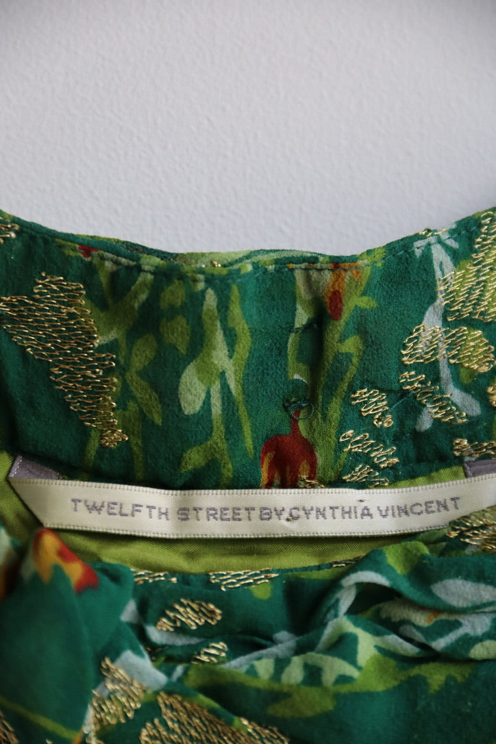 Twelfth Street By Cynthia Vincent Green Dress