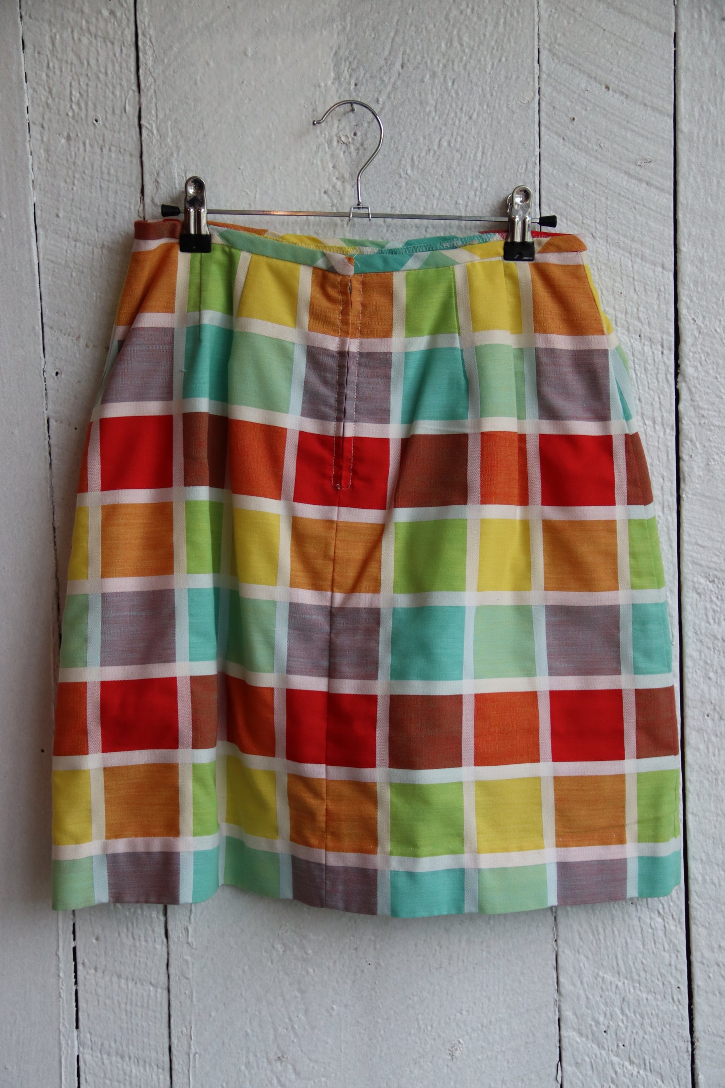 David Smith Colorful Skort - 1970s