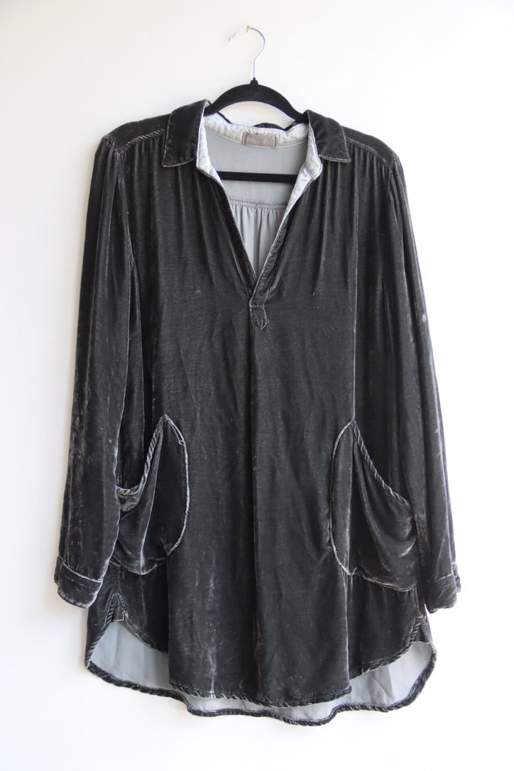 C.P. Shades Velvet Grey Top