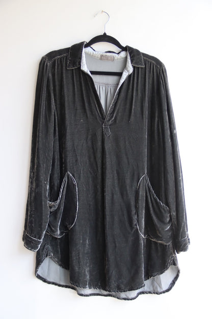 C.P. Shades Velvet Grey Top