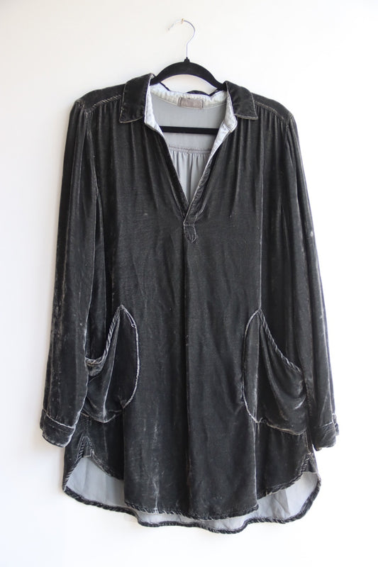 C.P. Shades Velvet Grey Top