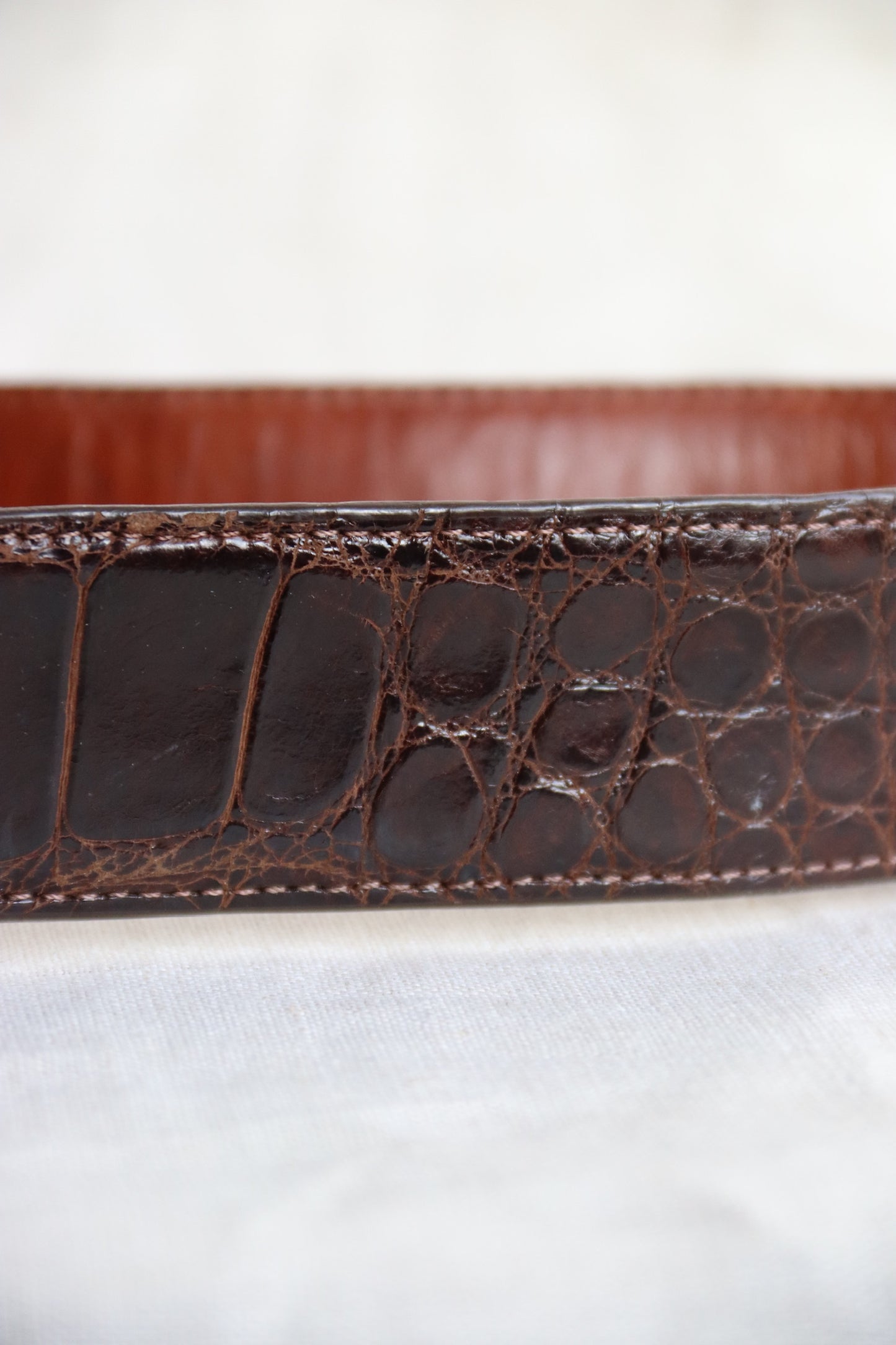 Ralph Lauren Alligator Leather Belt