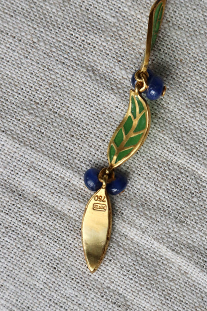 T.W. McClelland Sapphire Blueberry Bracelet - 18K Gold
