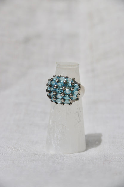 Sterling Silver Blue Topaz Ring