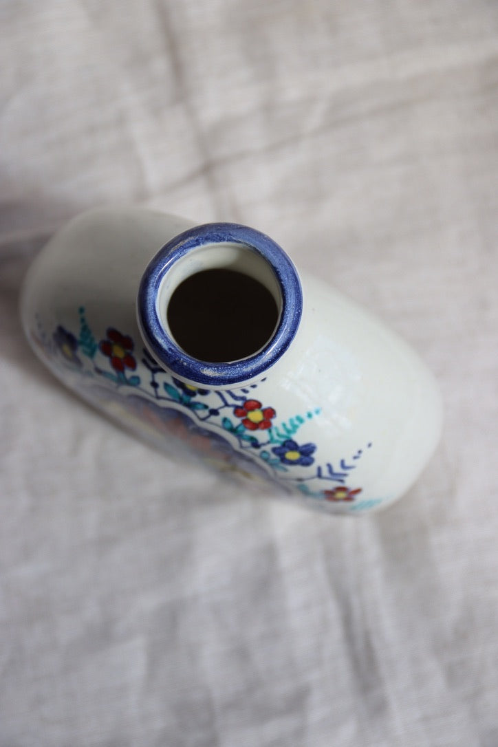 Vintage Ceramic Painted Vase