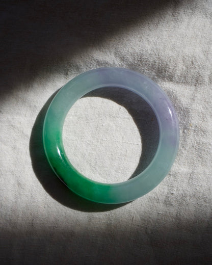 Jadeite Hololith Bangles