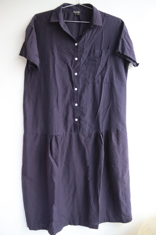 Steven Alan Dark Blue Shift Dress