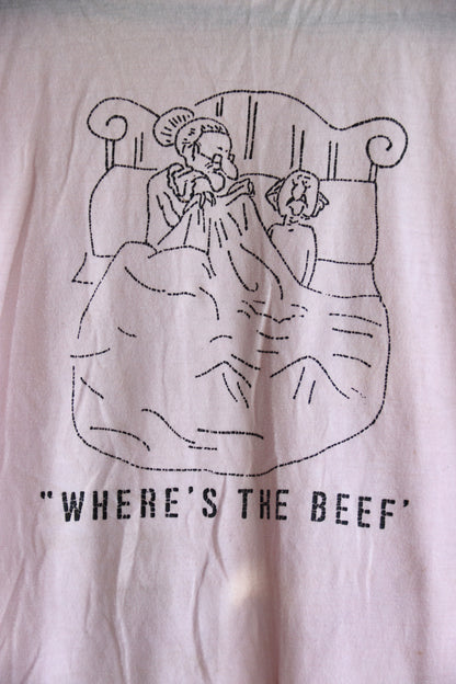 Vintage "Where's The Beef" Tshirt