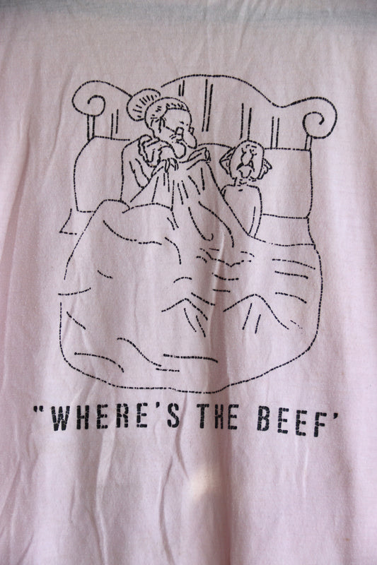 Vintage "Where's The Beef" Tshirt