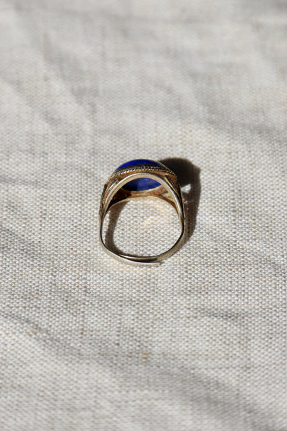 Lapis Lazuli Sterling Silver Ring