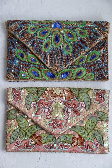 Clements Ribero Sequined Purse