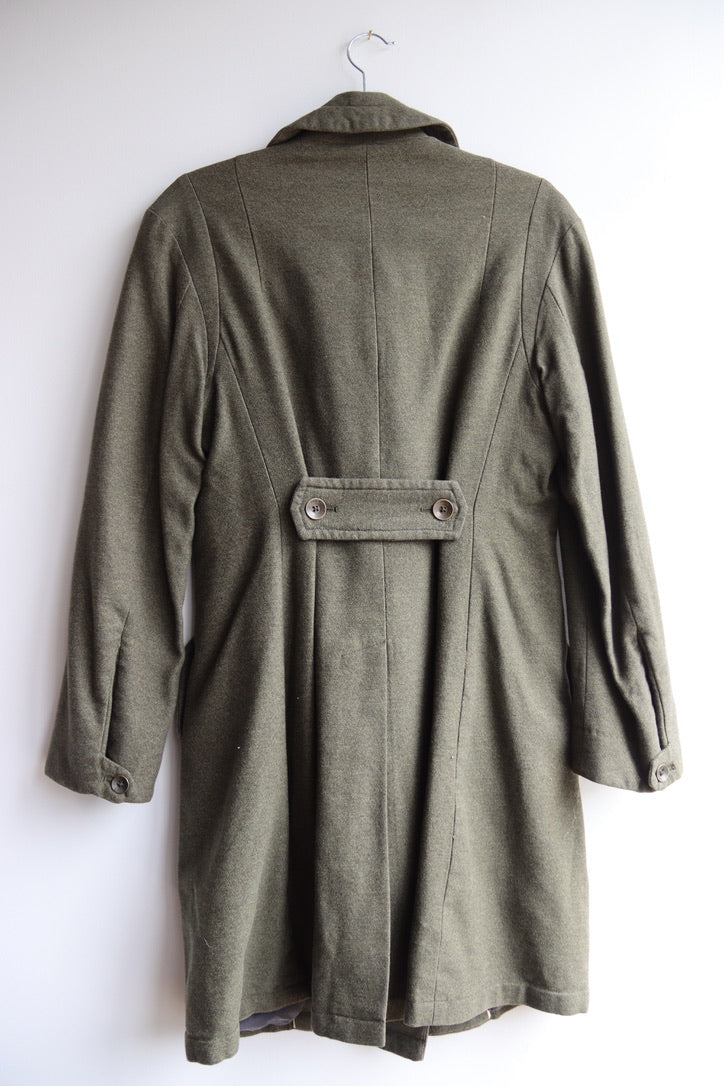 Rag & Bone Green Trench Coat