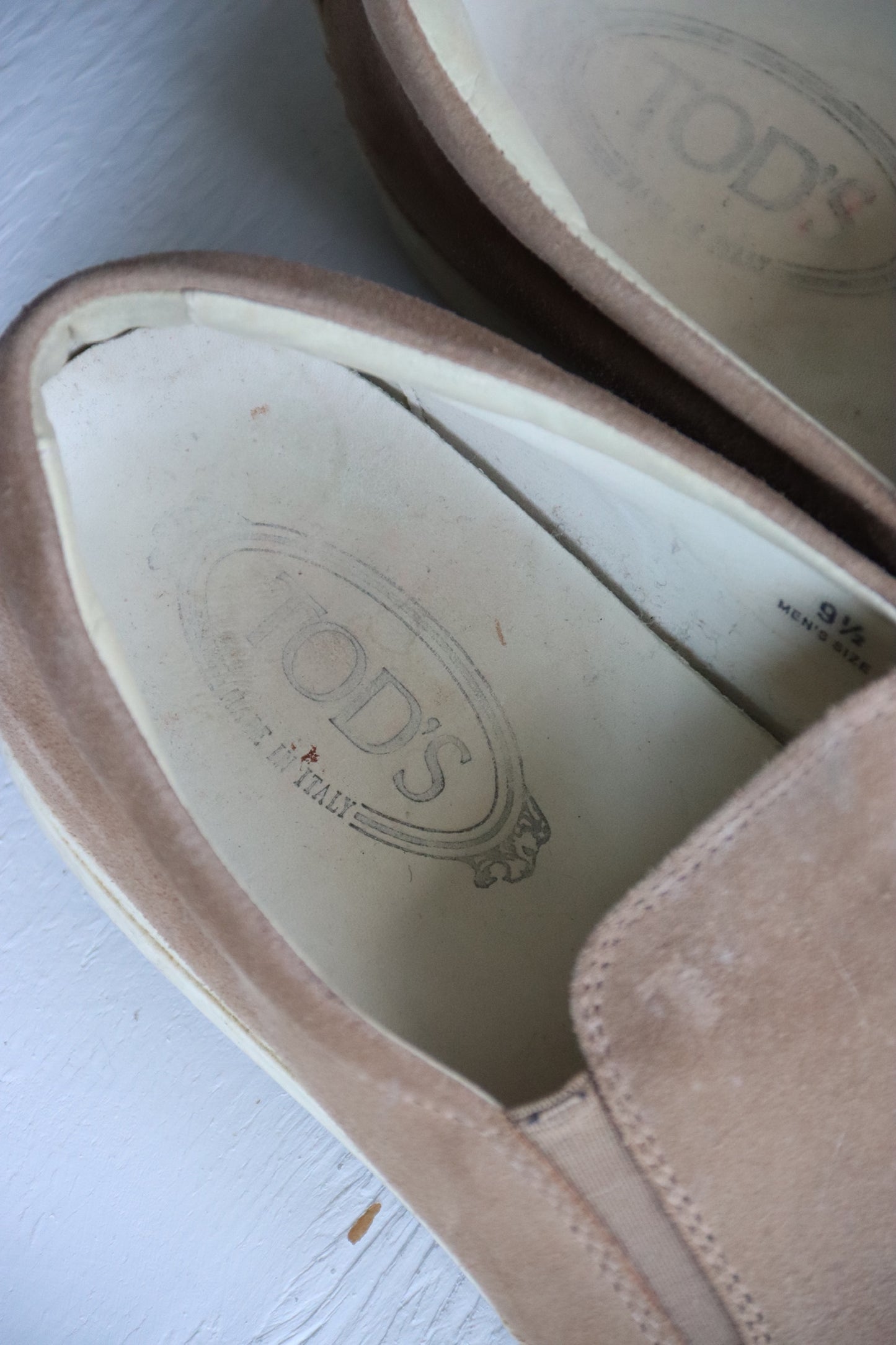 Tod's Leather Slip - Ons