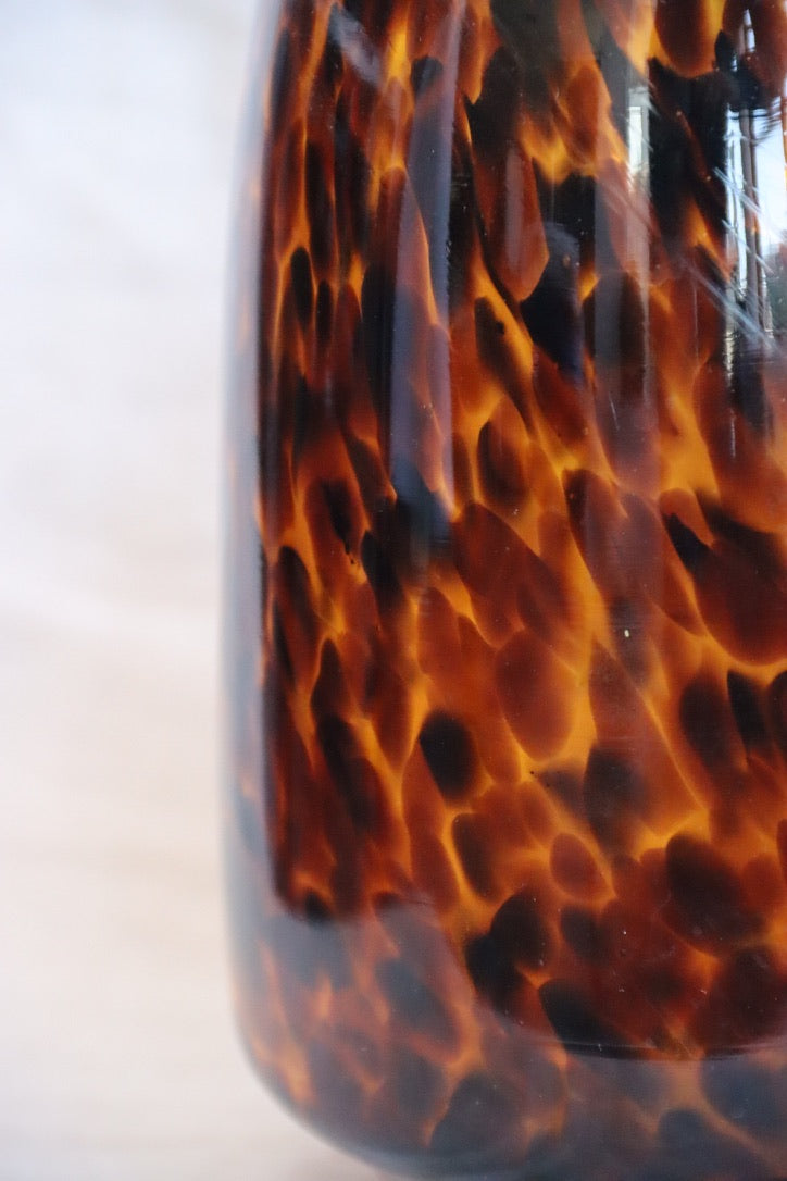 Two’s Company Brown Speckled Tortoise Vase