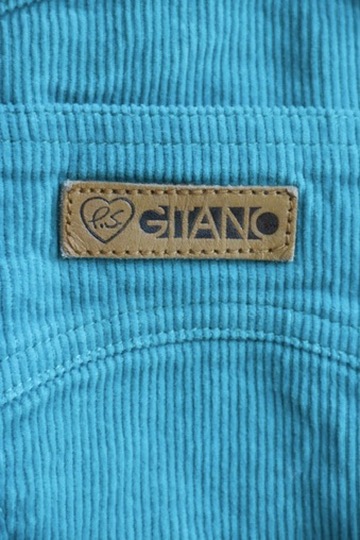 Gitano Blue Corduroy Skirt