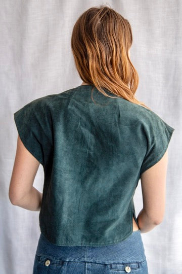George Masket Leather Top