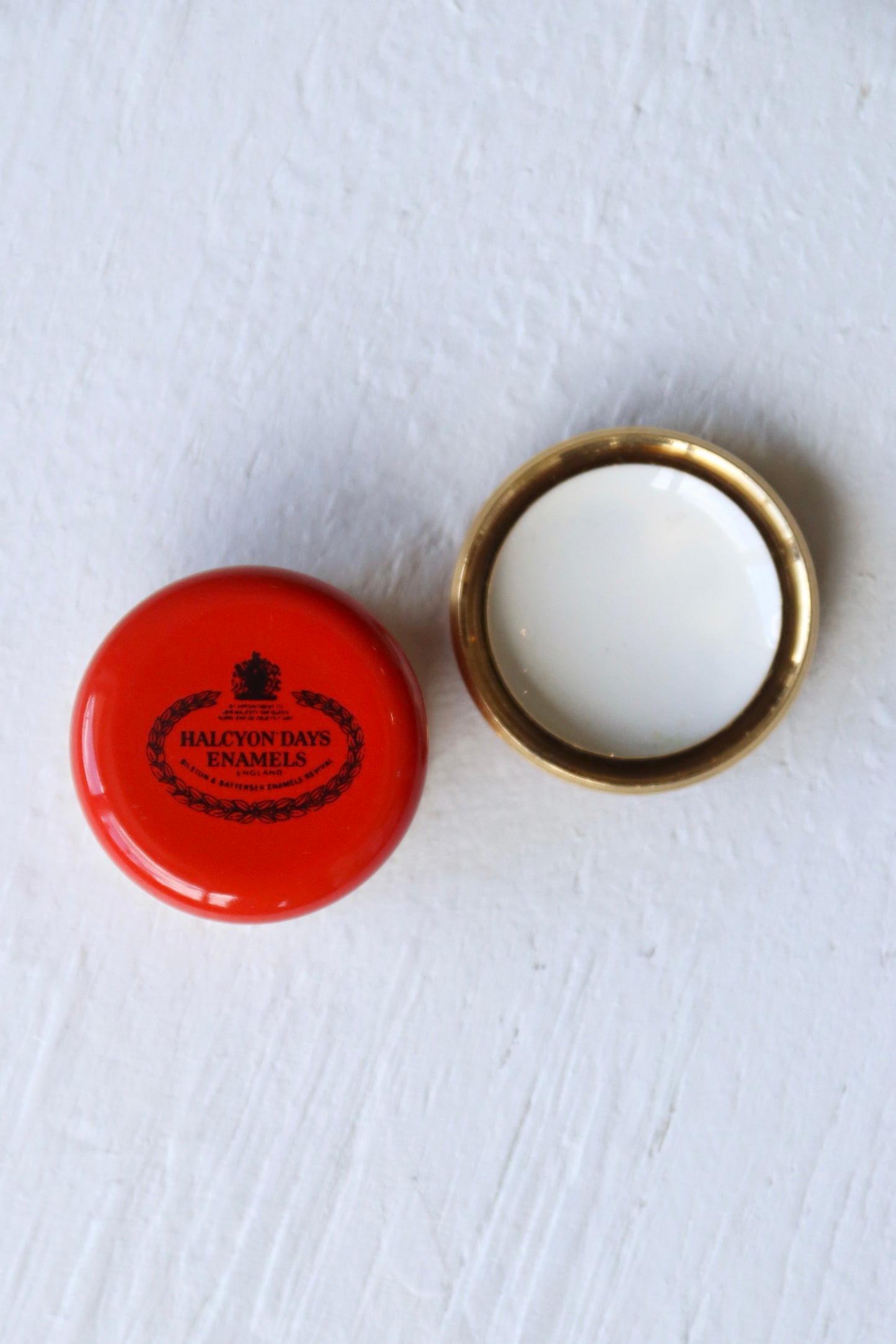 Halcyon Days Born to Shop Enamel Box