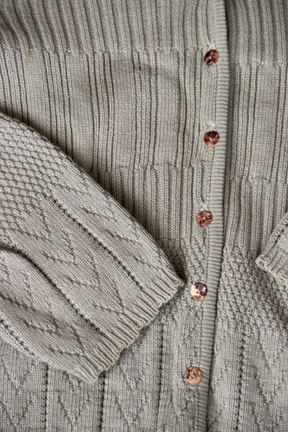 Vintage Knitty Gritty Knits Sage Green Sweater