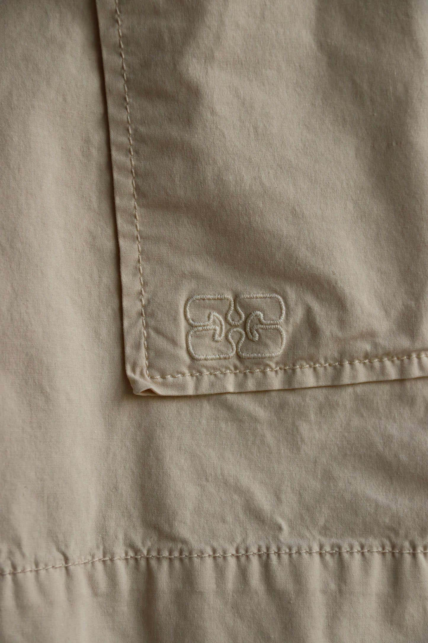 Ganni Tan Shorts