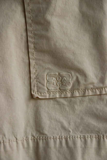 Ganni Tan Shorts