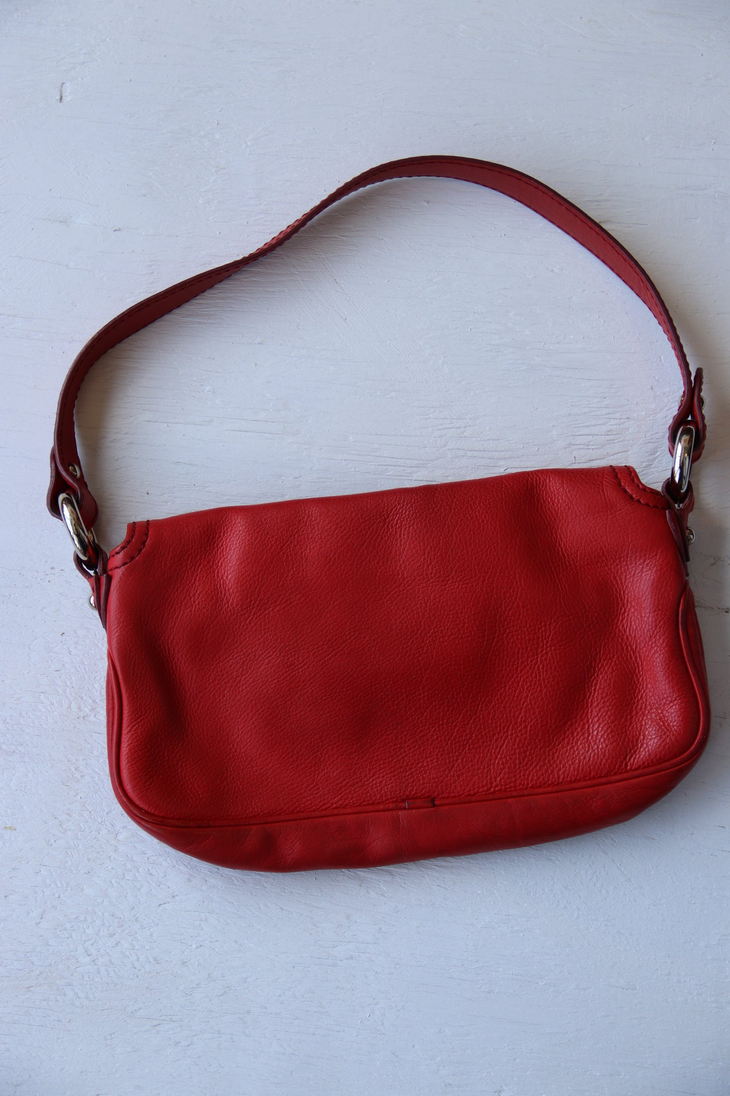 Marc Jacobs Red Leather Bag -as is