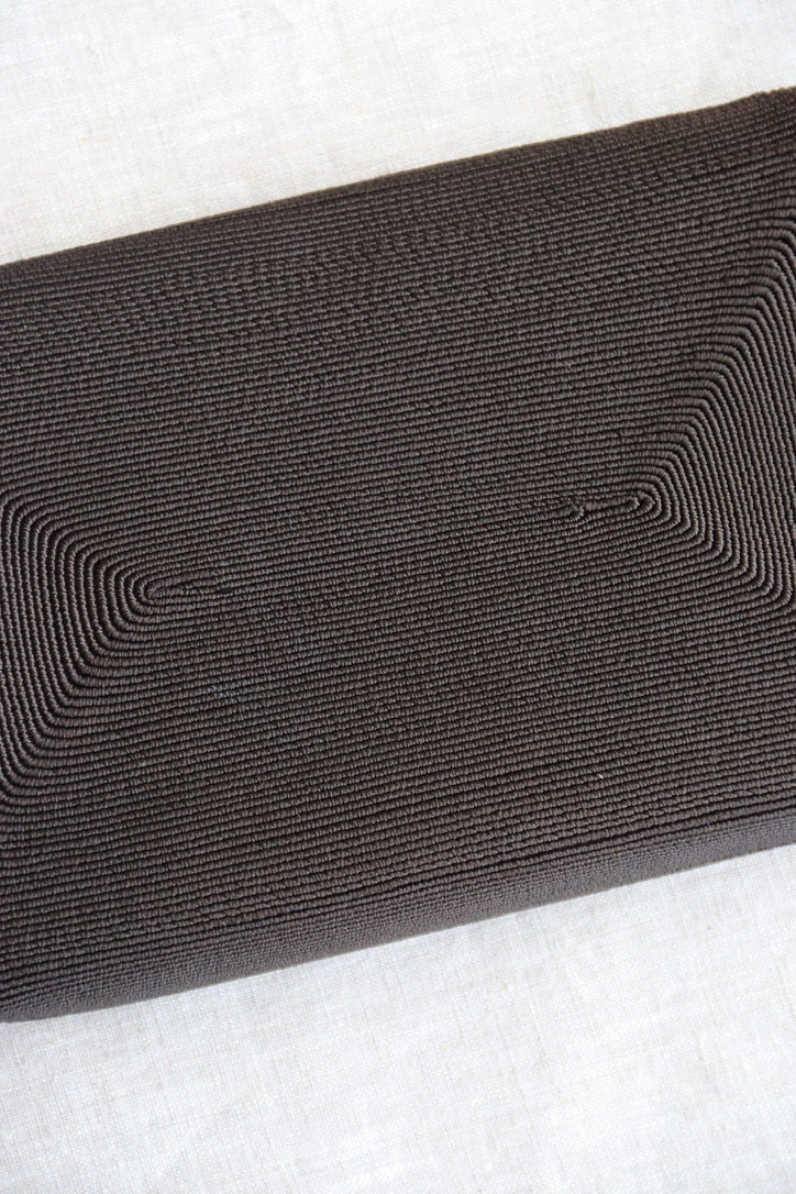 Arvey Brown Genuine Corde Clutch