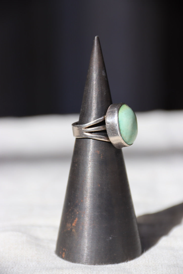 Sterling and Turquoise Statement Ring