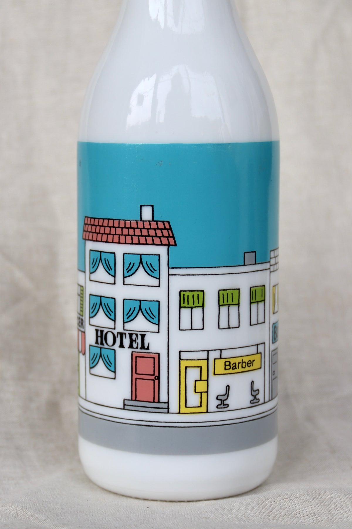 Vintage Milk Glass Bottles