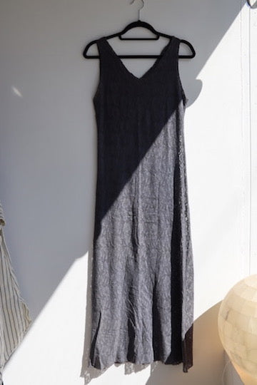 Grey Lace Dress