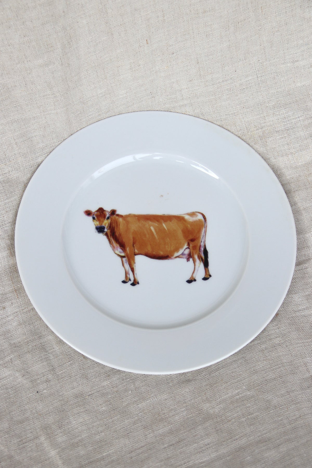 Richard Bramble Jersey Cow Plate