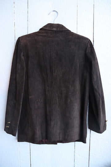 Vintage Brown Leather Jacket