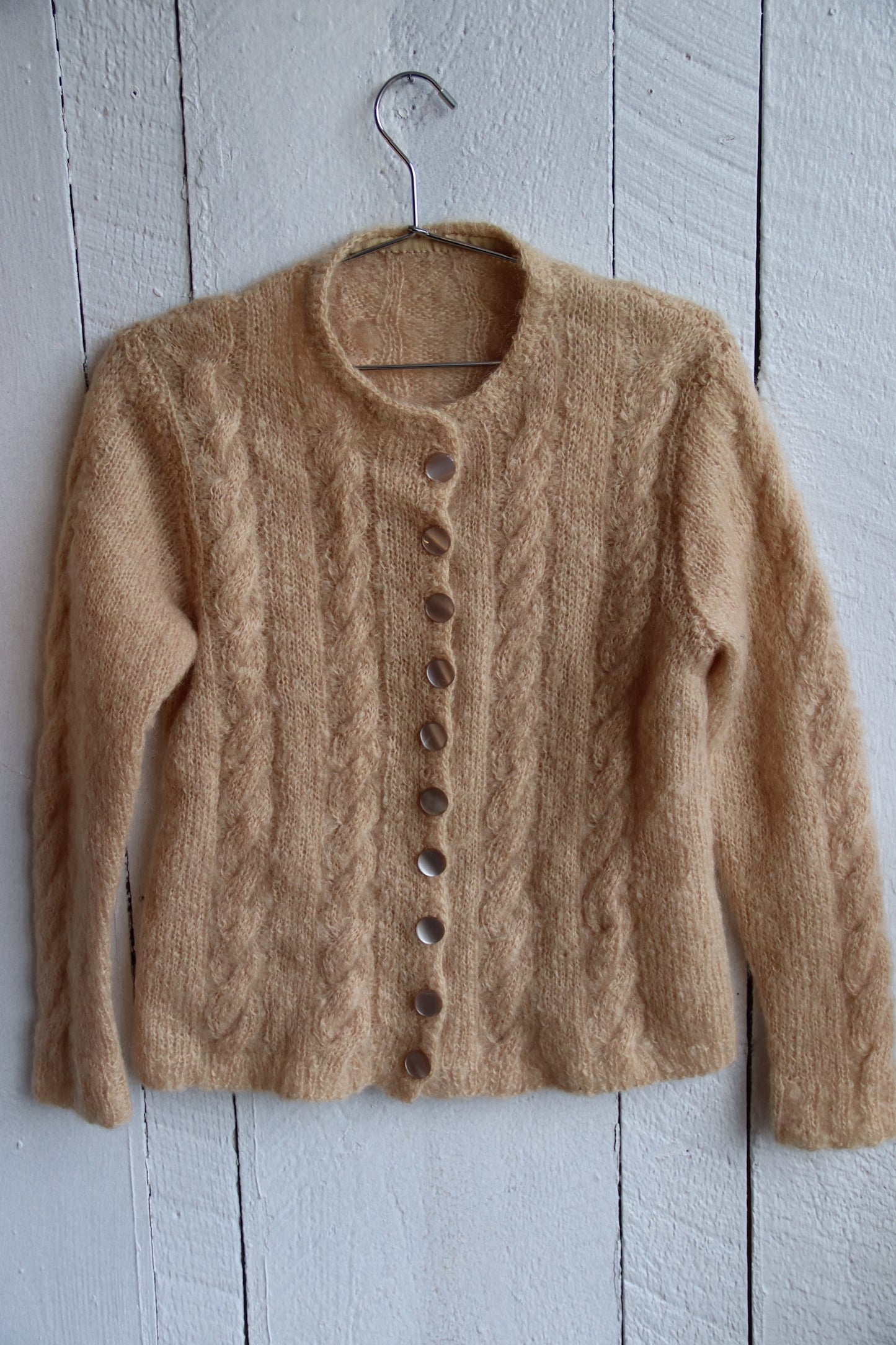 Vintage Mohair Button Down Sweater